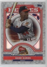 2014 Topps Chrome Update Mega Box World Series Heroes Hank Aaron #WSC-19 HOF o7m