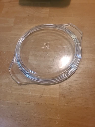 English JAJ Pyrex 12B Clear glass lid