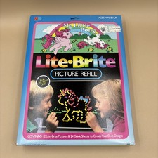 Lot Of LITE BRITE DISNEY Movies PICTURE REFILL PAPERS 24 SHEETS NEW SEALED