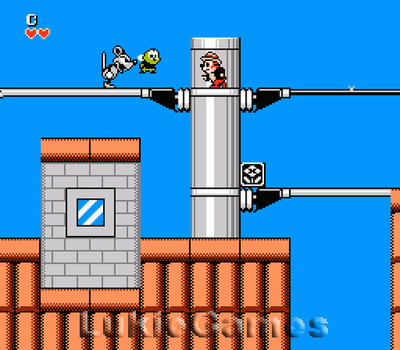 Disney's Chip 'n Dale Rescue Rangers NES Nintendo Game