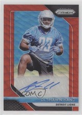 2018 Panini Prizm Rookie Red Wave 180/199 Da'Shawn Hand #RA-DH Auto 7eo