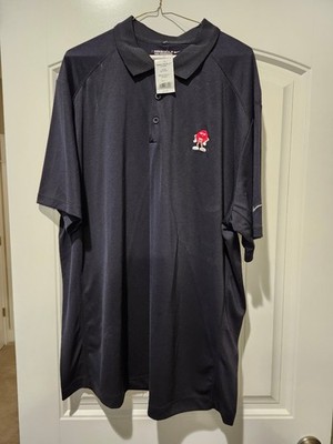 Nike Golf Tour Performance Polo Black XXL - Red M & M Character Stitched