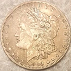 1903-S Morgan Silver Dollar - Looks Solid VF - TONED SEMI-KEY DATE!