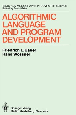 Partsch - Algorithmic Language and Program Development - New hardback  - X555z