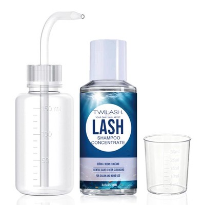Ocean Lash Shampoo Concentrate OilFree Foam Bath Makeup Remover 100ml