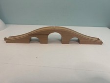 Wooden Railway System Compatible Track Pieces Arched Bridge Pieces