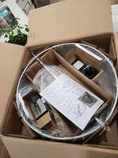 Upgrade Stainless Steel Rotisserie Ring Kit for Weber 22'' Kettle Charcoal Grill