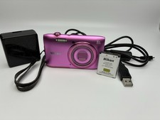 Nikon COOLPIX S3600 20.0MP 8x Compact Digital Camera English ok Japan  Near Min  