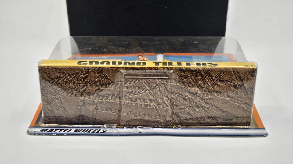 Matchbox 1998 Dirt Machines Ground Tillers Backhoe Soil Compactor CAT 34308 - Image 4 of 4