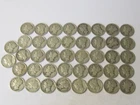 Lot of 42 Silver Mercury Head Dimes