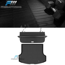 Fits 23-25 Lexus RX350 RX350h RX500h 3D TPE Trunk Mat Cargo Liner + Cargo Cover