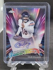 🔥2024 Topps Football Caleb Williams Rookie Card Autograph