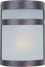 Maxim Lighting 5000FTOI Arc 1 Light 9 inch Oil Rubbed Bronze Outdoor Wall Mount