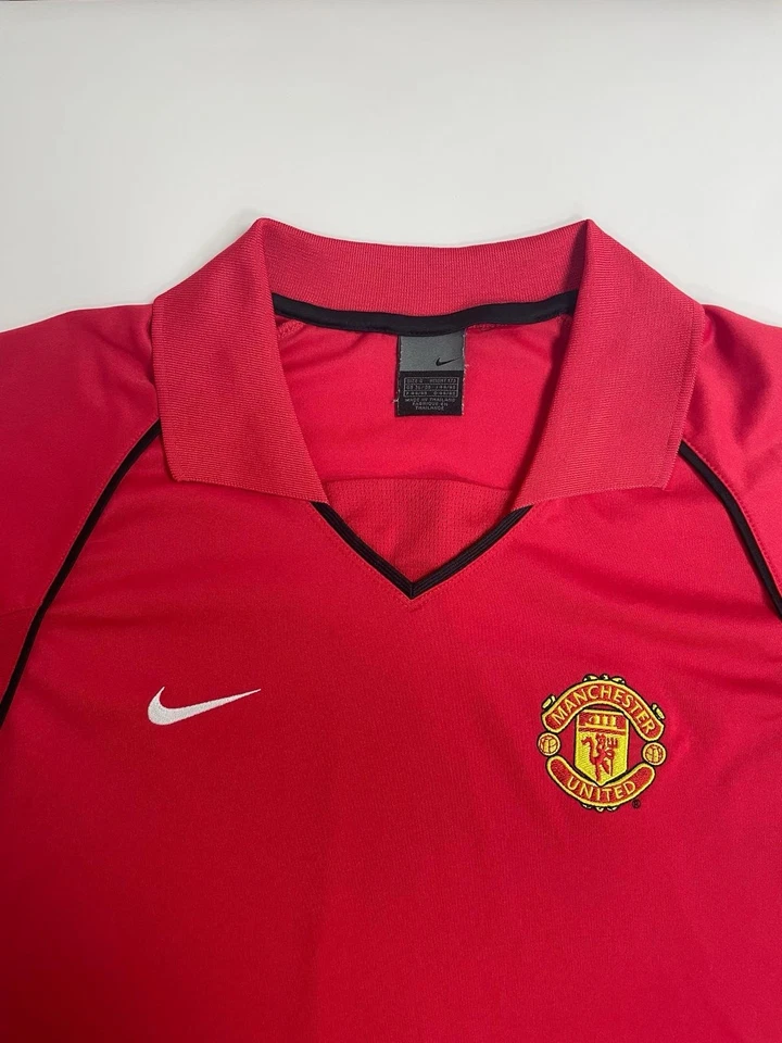 Camiseta de Entrenamiento Nike Vintage Manchester United Temporada 2004-05 Talla Pequeña 173cm Foto 3 de 4