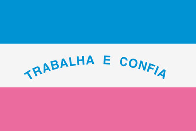 Aufkleber Espirito Santo (Brasilien) Flagge 12 x 8 cm Autoaufkleber