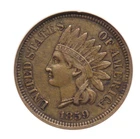 1859 Indian Head Cent Penny 1c ANACS EF40 #353 Extra Fine XF Soapbox ECC&C, Inc.