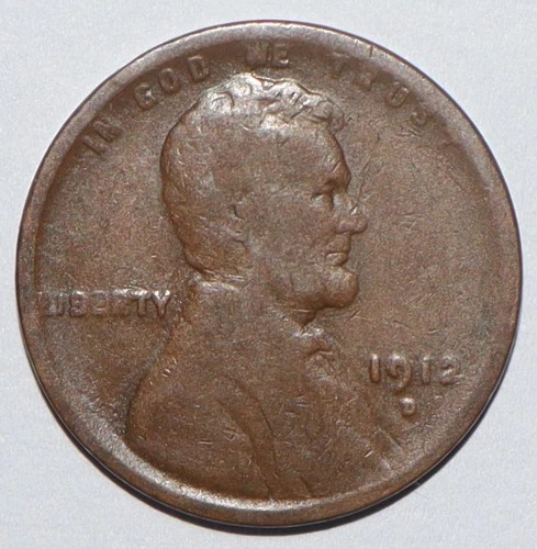 1912 D Lincoln Cent VERY GOOD (P245)