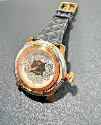 Glam Rock Swiss Made Watch with Diamonds