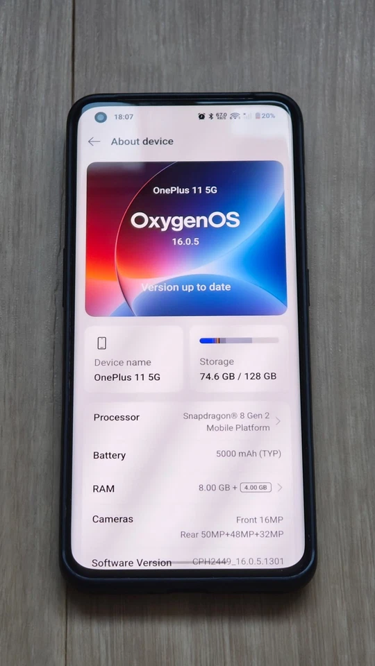 OnePlus 11 5G · 128GB, photo 4 of 5