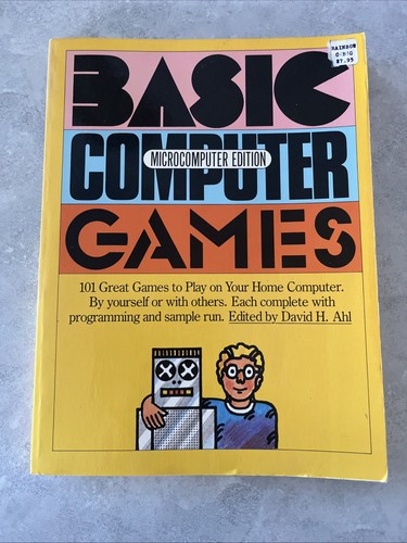 Basic Computer Games Microcomputer Edition Book - 第 1/5 張圖片
