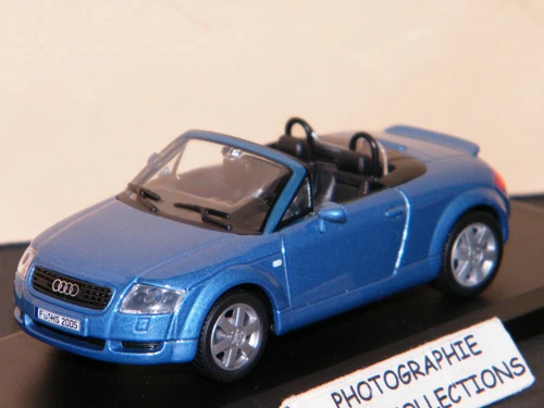 2004 Audi TT ROADSTER METAL BLUE - SOLIDO 1.43 Ref 433028