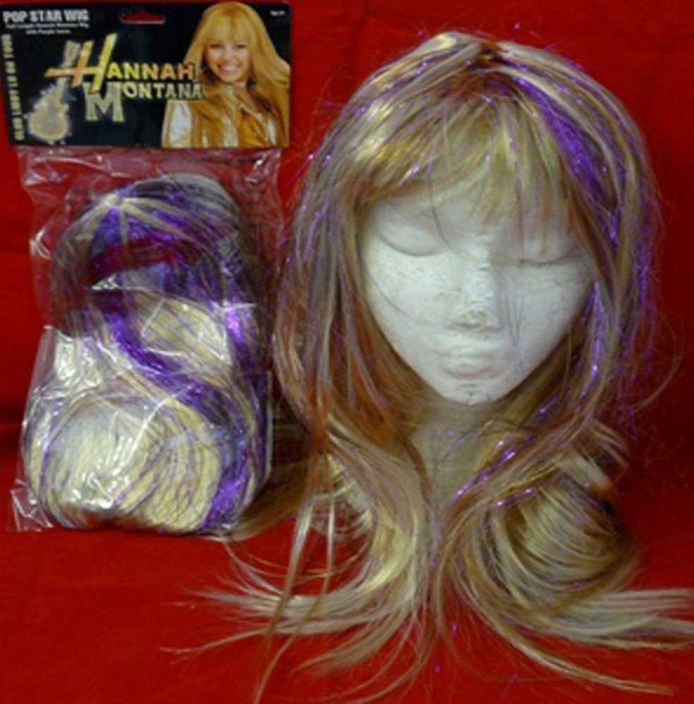 ハンナモンタナ ウィッグ　Hannah Montana POP STAR WIG New BLONDE SHOULDER LENGTH WIG FANCY DRESS HANNAH MONTANA