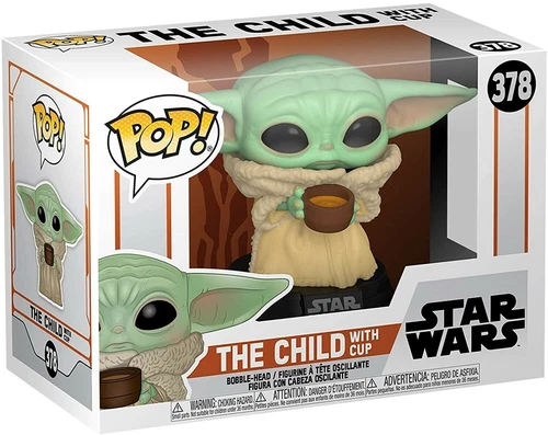 Funko Pop! TV The Mandalorian - The Child with Cup Vinyl Figure