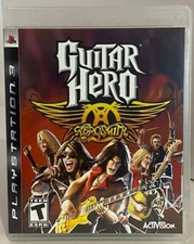 Guitar Hero Aerosmith - PlayStation 3 PS3 - Complete w/ Manual - Tested Working