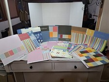 38 Assorted American Crafts Made to Match 12 x 12 Paper Stock Scrapbooking