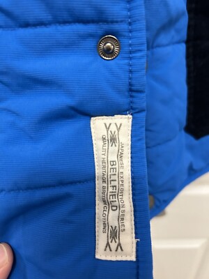 Gilet Matelassé Homme Bellfield – Bleu Marine, Taille M, En Polyester – État Impeccable