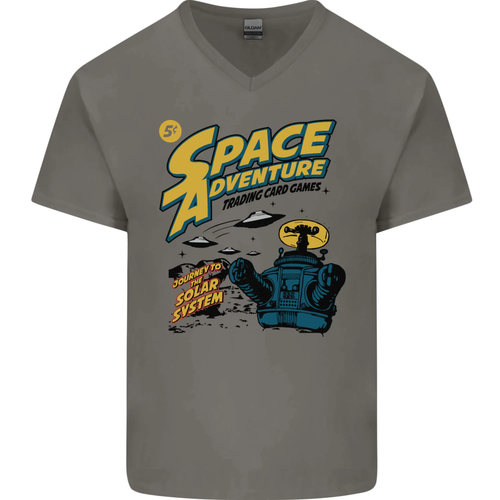 T-Shirt Col V En Coton Pour Homme Gamer - Modèle Drôle, Marque Gildan, Lavable En Machine