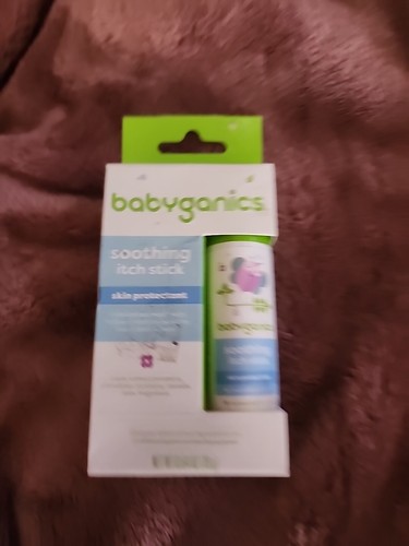 Babyganics Soothing Itch Stick Skin Protectant 0.64 Oz Exp 10/24