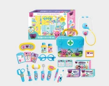 Pink fong Wonder Star Hospital Play Doctor Bag Set/ Express