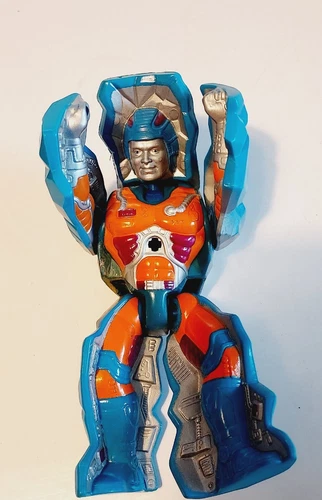 Vtg 1985 Rock Lord Rokkon Figure Masters Of The Universe He-Man MOTU Mattel (mv)