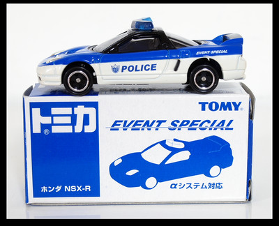 TOMICA EVENT SPECIAL HONDA NSX-R PATROL POLICE 1/59 TOMY DIECAST