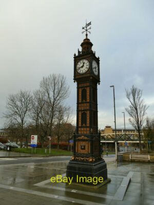 Photo 6x4 Gateshead Town Hall clock tower Newcastle upon Tyne The clock t c2021