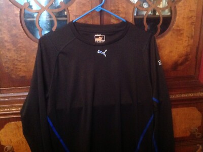 Puma Sports Lifestyle shirt Size Large Black