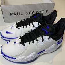 Nike PG 5 PS 'Playstation' White Crimson Tint CW3144-100 Size M 8.5