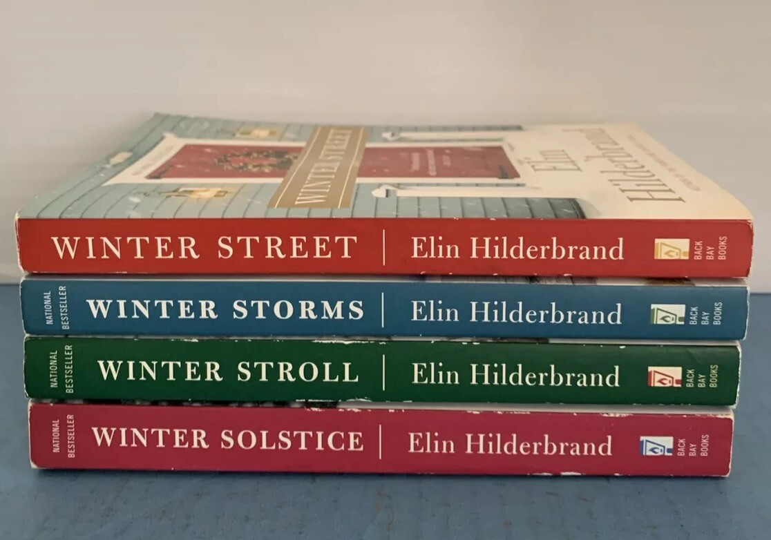 Lot of 4 Trade Paperback Books Complete WINTER Series Elin