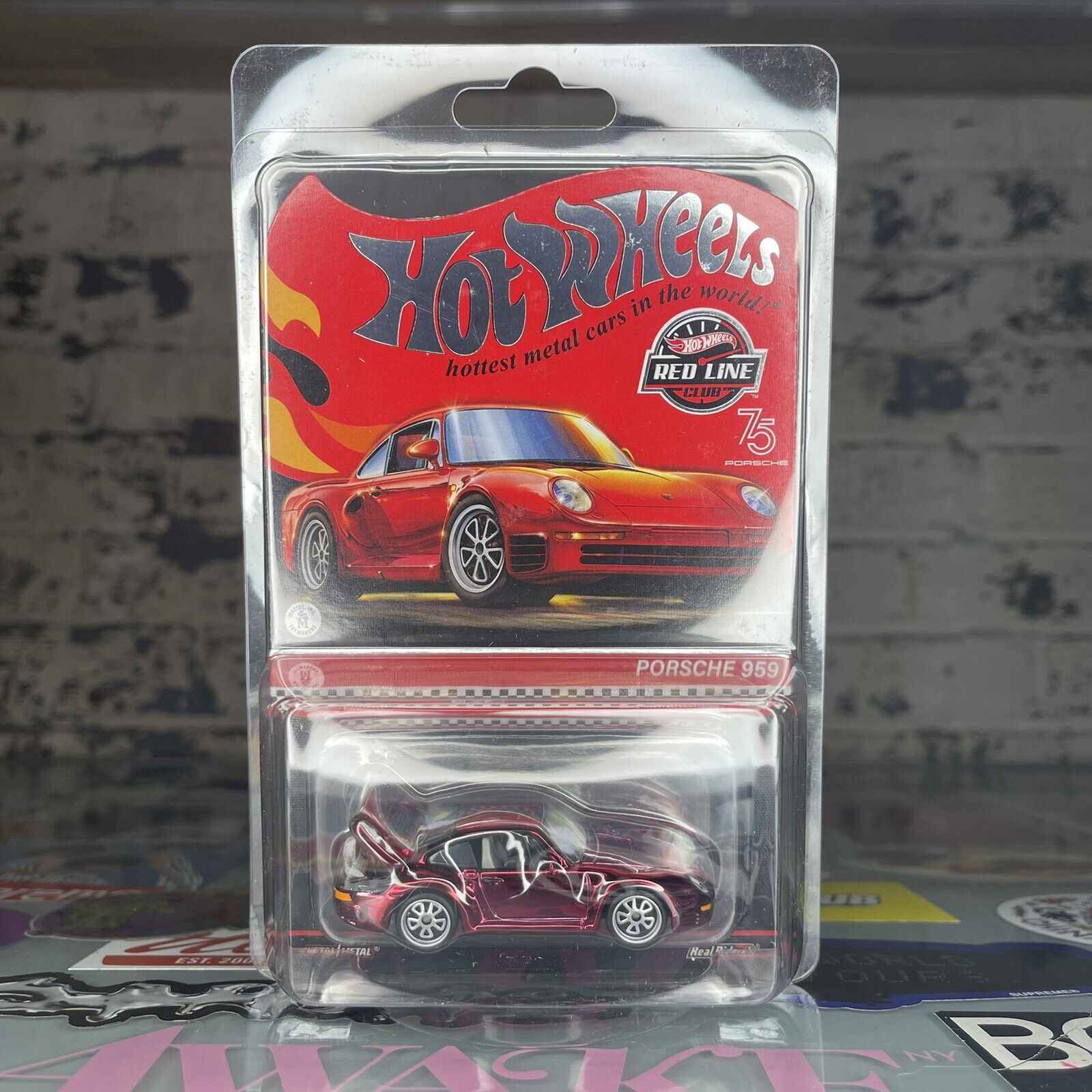 2023 Hot Wheels RLC Exclusive 1986 Porsche 959 - Red (HGK85) Red