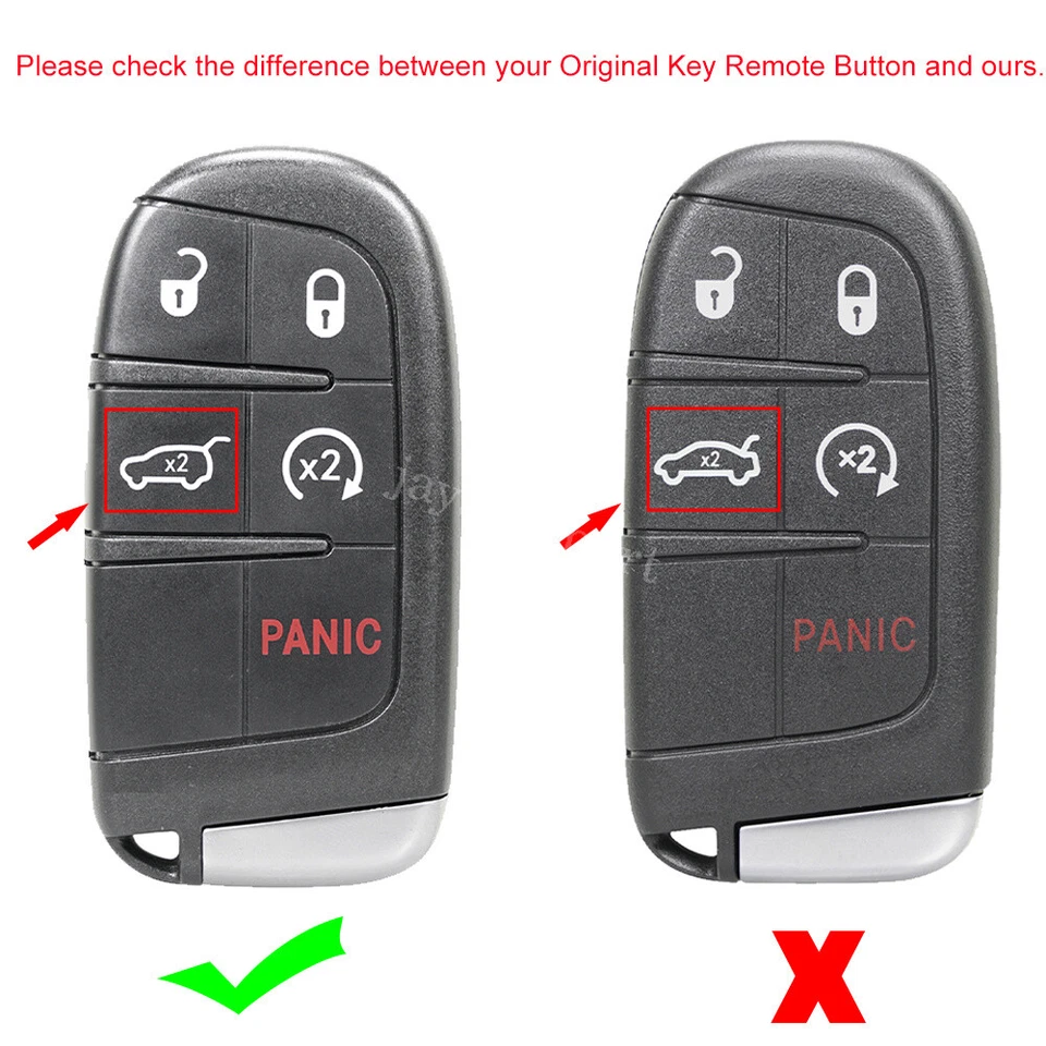 Funda Carcasa Llavero Mando a Distancia Dodge Durango 2014 2015 2016 2017 2018 2019 Foto 2 de 4