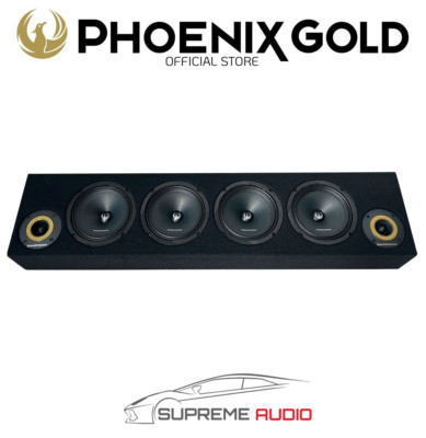 1700W HIGH SPL 6 LAUTSPRECHER GEHÄUSE PHOENIX GOLD ZP65BOX PRO AUTO AUDIO BASS