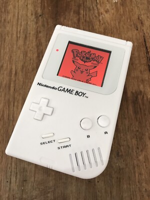 Nintendo Gameboy Original Handheld Console Game Boy DMG White