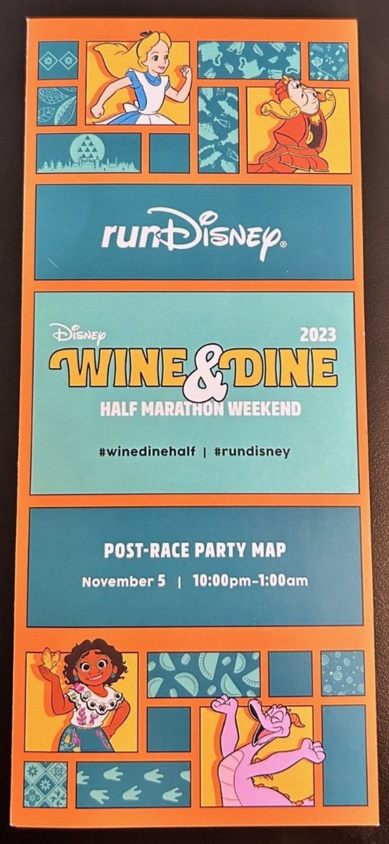 Run Disney 2023 Wine Dine Half Marathon Epcot Exclusive Post