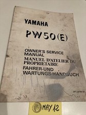 Yamaha PW50 ( E ) 3PT 1993 PW 50 manuel revue technique moto atelier 50PW