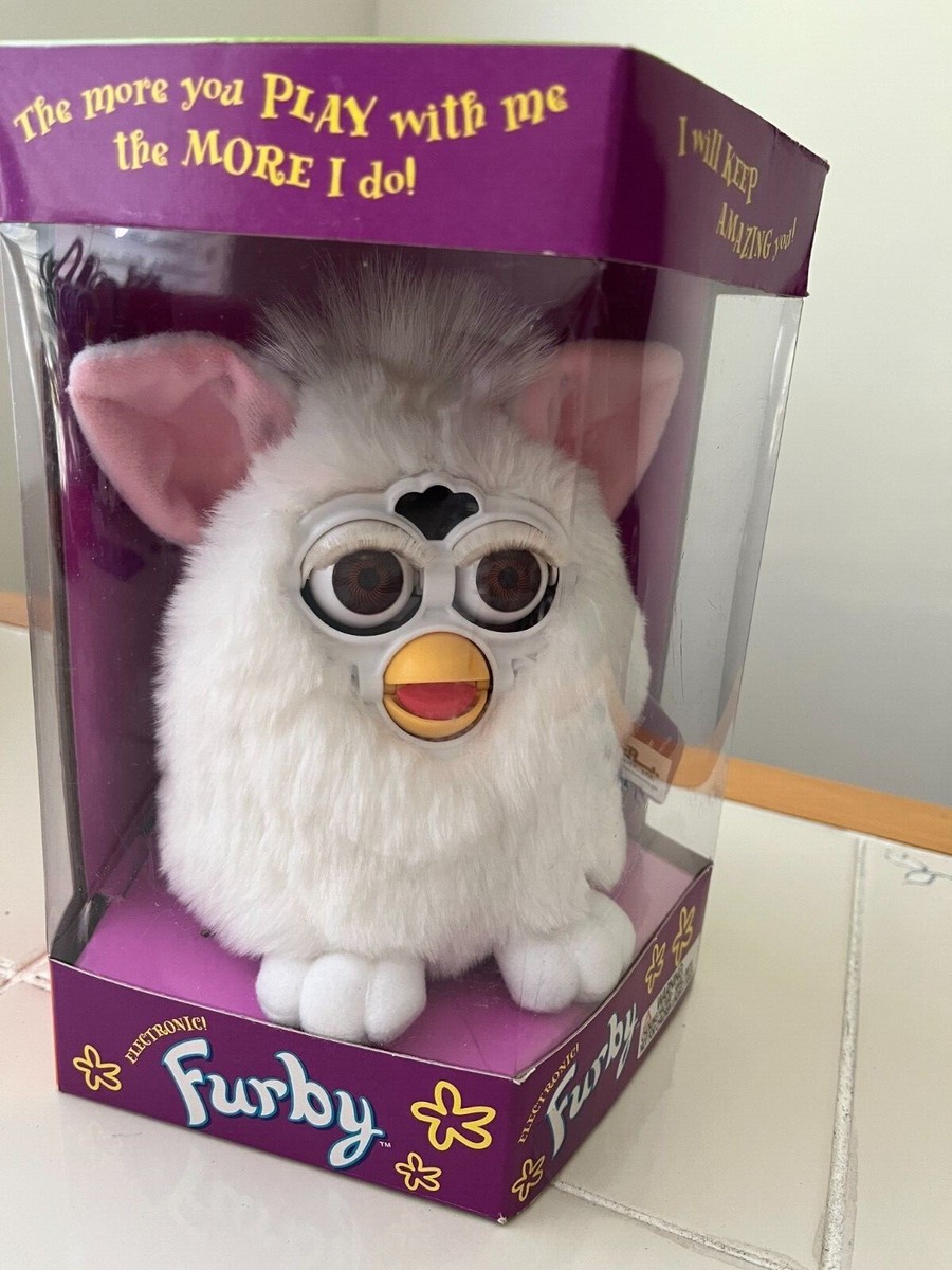Furby 超レア未開封 RARE Collectible 1998 Snowball Furby 1st Generation w/ 