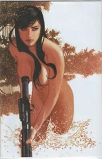 GUN HONEY COLLISION COURSE #1 K  ADAM HUGHES 1:20 Virgin Variant Cover !!!   NM