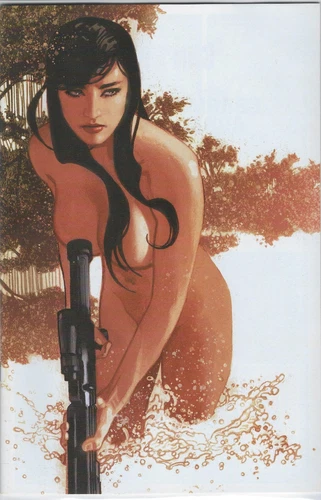 GUN HONEY COLLISION COURSE #1 K  ADAM HUGHES 1:20 Virgin Variant Cover !!!   NM