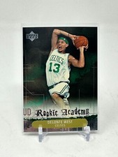 2004 Upper Deck Basketball Delonte West RC Rookie Academy Card #RA14