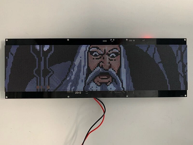 P2.5 Indoor 64*32dots RGB Full Color LED Matrix Panel für 128*32 Pin2dmd Display - Bild 4 von 4